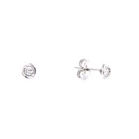 Boucles d'oreilles Golay Femme Calla in Or blanc OIM34 0.20 F SI - OIM34 0.20 F SI